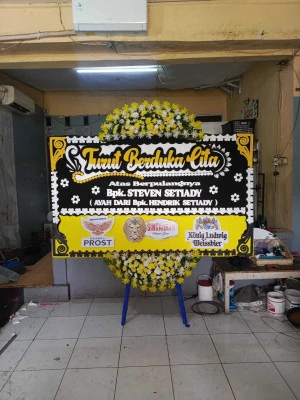 Papan Bunga di Kuniran Batangan